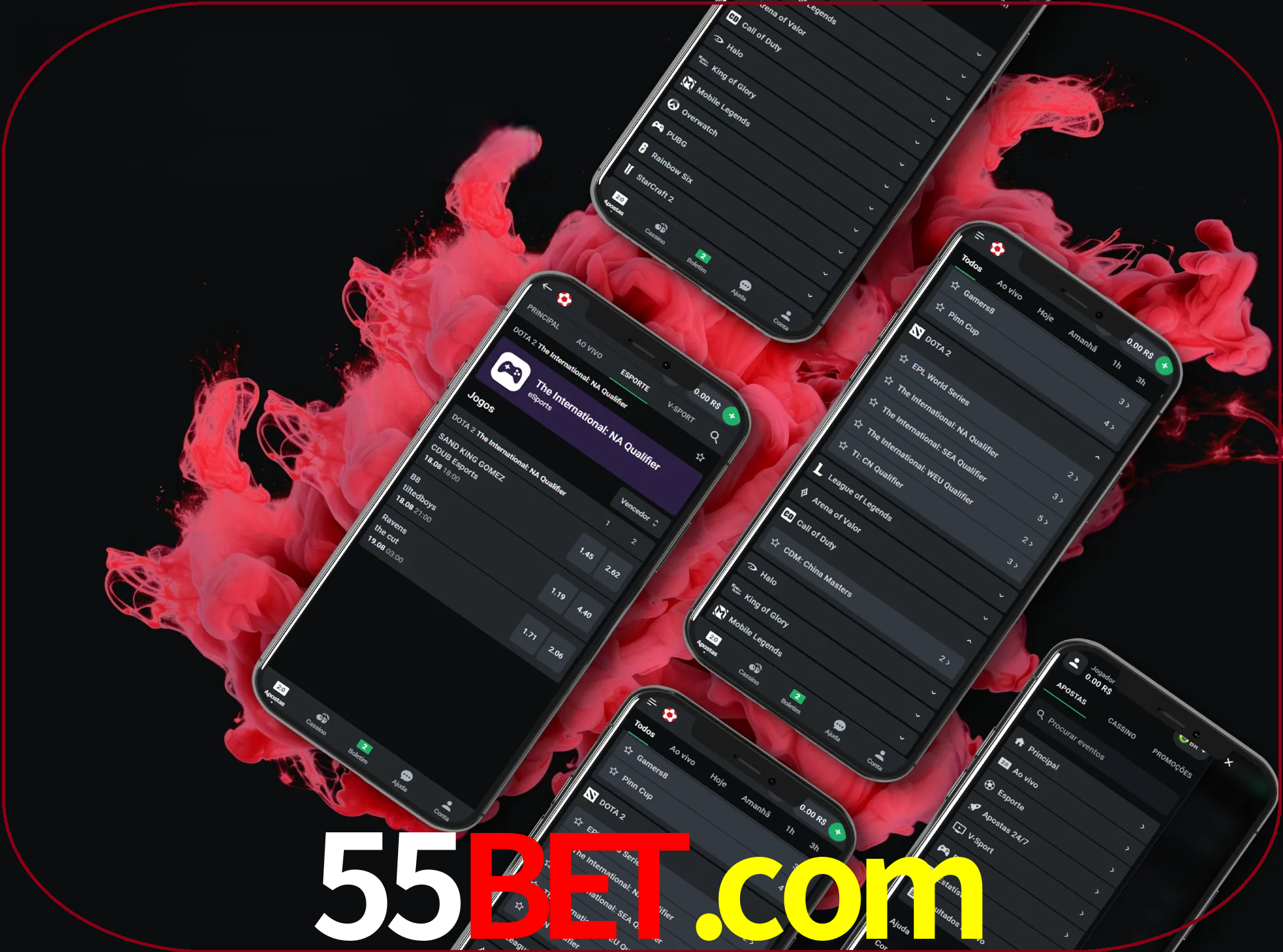Se o seu smartphone não for compatível com a aplicação, esta opção do 55bet ajudá-lo-á a desfrutar do jogo.