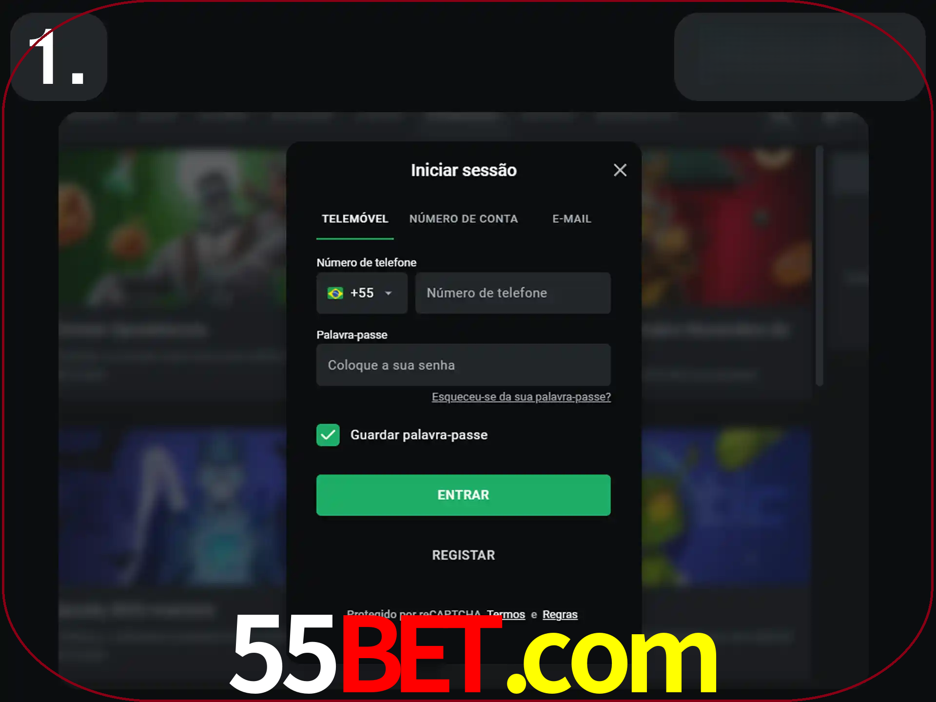 Acesse o site.