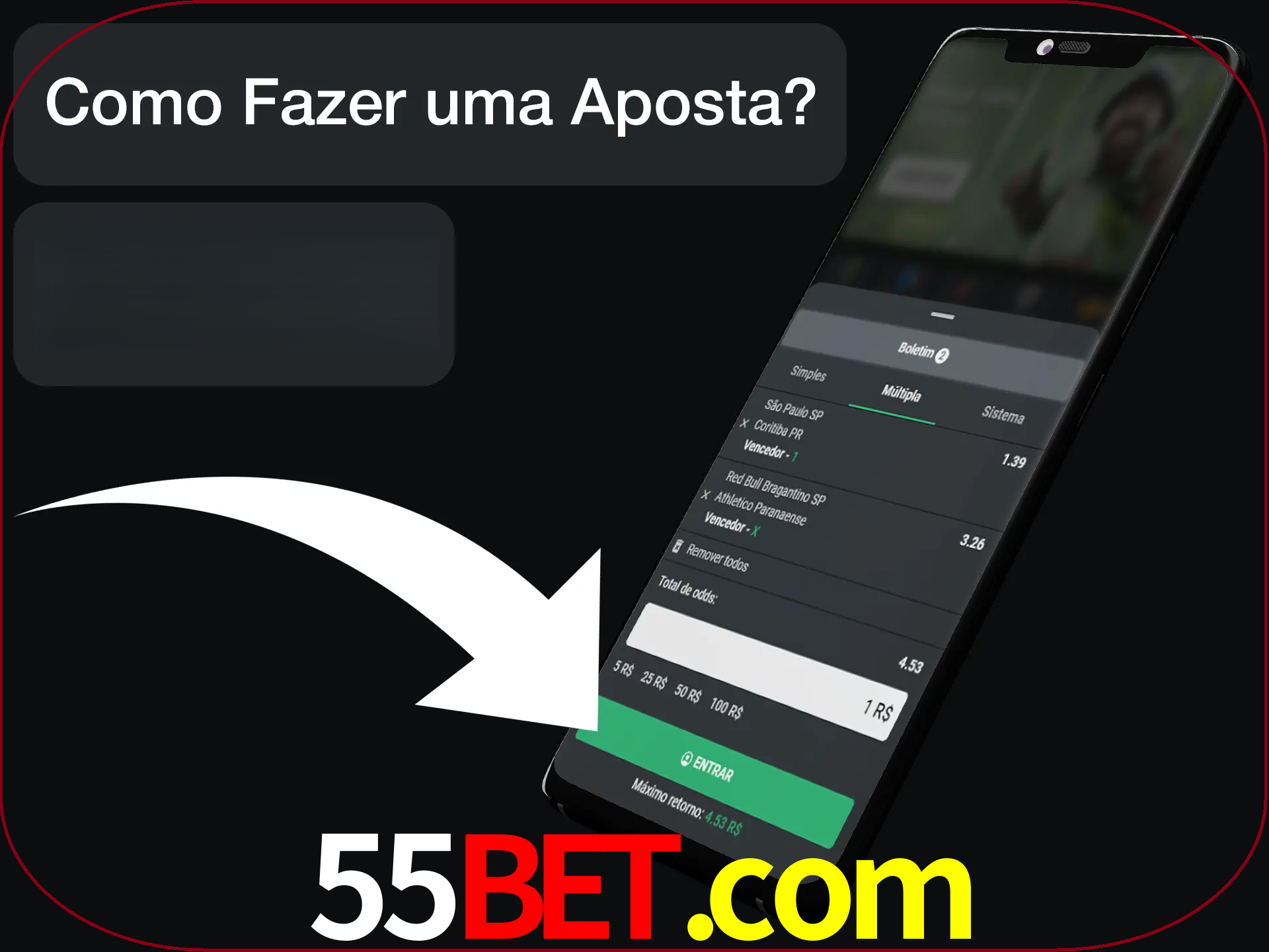 Preencha sua aposta e aguarde o resultado.